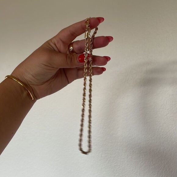 Gold Rope necklace - Picture 5 of 5